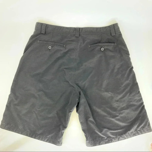 REI Dark Gray Men's Flat Front Shorts SZ 36 - Picture 2 of 6